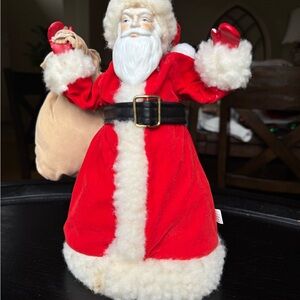 Rare Vintage Santa Tree Topper